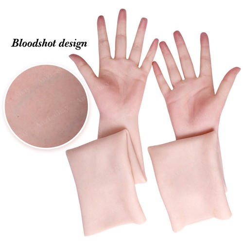 Realistic bloodshot silicone - realistic,