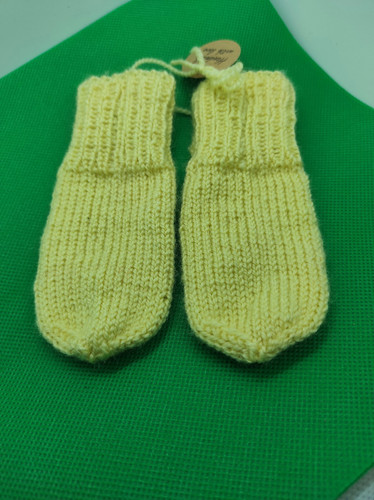 Babyhandschuhe gestrickt