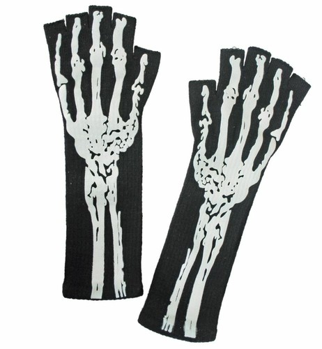 Lange skelett handschuhe - lange,