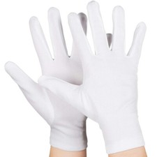 Weiße Handschuhe / Halloween