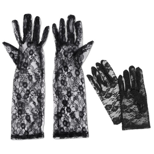 Elegante spitzenhandschuhe - elegante,