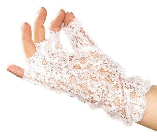 Spitzenhandschuhe fingerlos