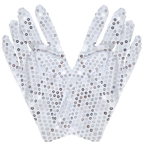 Handschuhe pailletten kurz - handschuhe,
