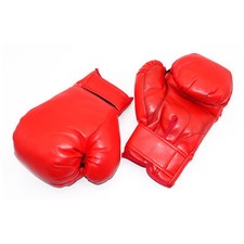 Rote Boxhandschuhe / Karneval