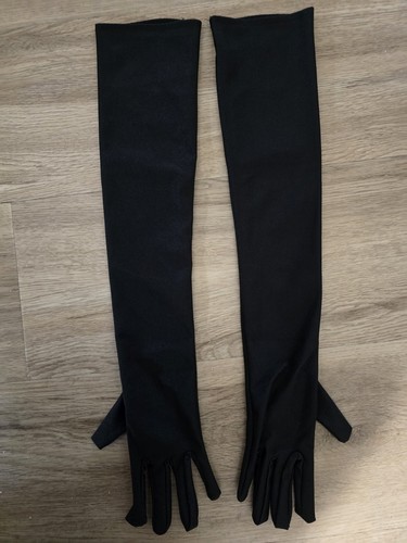 Lange satin handschuhe - cm,