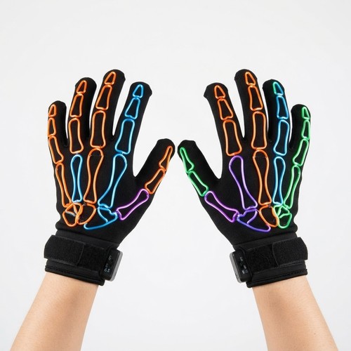 Led leucht handschuhe - led, leucht-handschuhe