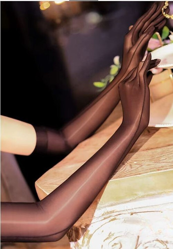 Sexy nylon damen handschuhe - nylon,