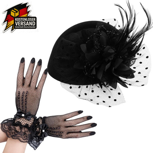 Damen fascinator set - damen,