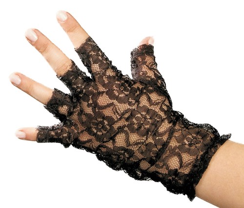 Spitzenhandschuhe fingerlos