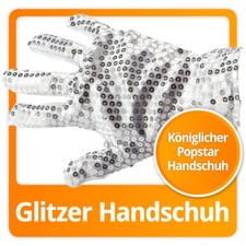 Pailletten Handschuhe Glitzer