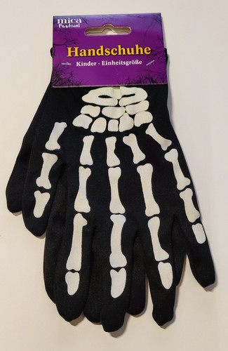 Skelett handschuhe für kinder - handschuhe,