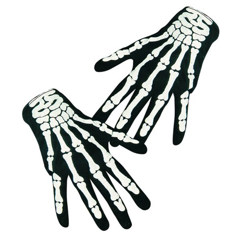 Handschuhe skelett - handschuhe,