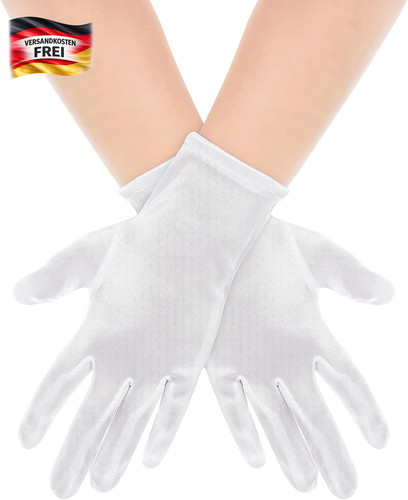 Damen satin handschuhe - damen, lang