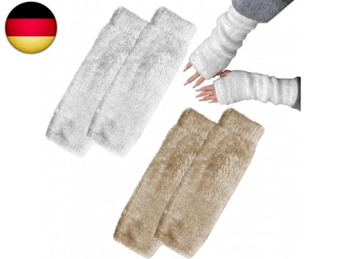 Paar plüschhandschuhe - paar,