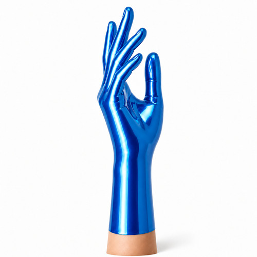 Latexhandschuhe kurz metallic - latexhandschuhe,